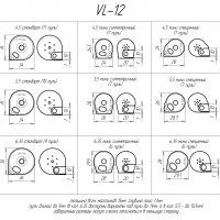 Магазин VL-12 9 пуль, 6,35мм (Agioso) купить