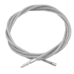 Гибкий шомпол ЧИСТОGUN для нарезных калибров, дюраль, резьба мама 8/32, длина 100 см (арт. CHS-2-100)