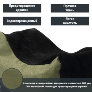 Стрелковый упор (мешок для стрельбы), комплект из 2х штук (без наполнителя) купить