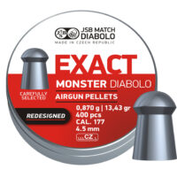 Пули JSB «EXACT Monster Redesigned DIABOLO» 0,870гр. 4,52мм 400шт Пули JSB «EXACT Monster Redesigned DIABOLO» 0,870гр. 4,52мм 400шт