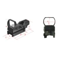 Коллиматорный прицел 1х22х33 Ласточкин Хвост (HD101A) 9