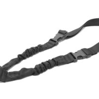 Ремень тактический оружейный одноточечный с антабкой QD для карабина, ружья, приклада, Леший 2.0 (черный) цена