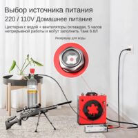 Компрессор GX — E — CS4 12В / 220В, 300бар 6