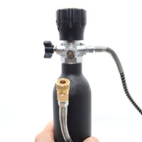 Баллон — заправочная станция 0,5 л с манометром (300 атм) цена