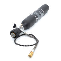 Баллон — заправочная станция 0,5 л с манометром (300 атм) недорого