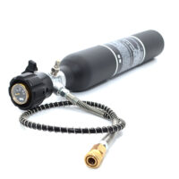 Баллон — заправочная станция 0,5 л с манометром (300 атм) 4