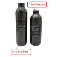 Колба HOOFAR 0,35L Compact, 300 Атм, M18x1.5 (CFFC60-0.35-30-A) 6