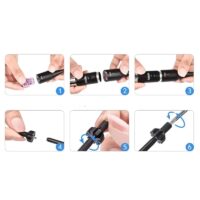 Лазер ЗЕЛЕНЫЙ холодной пристрелки универсальный калибр .177-.50 (4,5-12,7 мм) 4