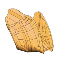 Ложе БИ-7 Орех, рукоять S (без фурнитуры, щена, гриб) цена