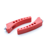 Комплект плечевых упоров «рога», ABS, (Красные)