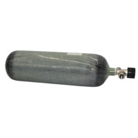 Баллон HOOFAR 6.8л с манометром, 300 Атм, M18x1.5 купить