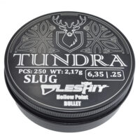 Пули полнотелые  TUNDRA HOLLOW POINT BULLET 6,35мм, 2.17г, 250шт  (for Leshy SLAG)