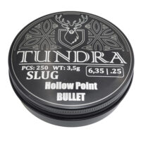 Пули полнотелые TUNDRA HOLLOW POINT BULLET 6.35(6.42) 3.5 г 250шт