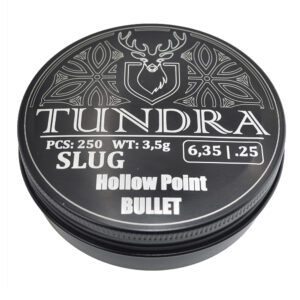 Пули полнотелые TUNDRA HOLLOW POINT BULLET 6.35(6.42) 3.5 г 250шт