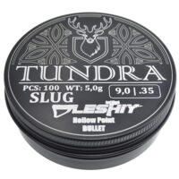 Пули полнотелые  TUNDRA HOLLOW POINT BULLET 9,0мм, 5.0г (5.0г,) 100шт (for Leshy SLAG)