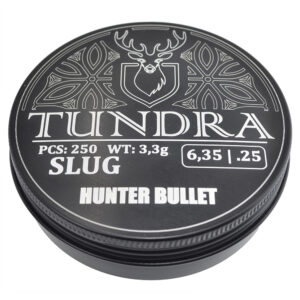 Пули полнотелые TUNDRA  HUNTER BULLET 6.35(6.42) 3.3г 250шт
