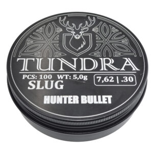 Пули полнотелые TUNDRA HUNTER BULLET 7.62(7.72) 5.0г 100шт
