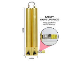 Система фильтрации 3в1 для компрессоров 2 колбы (сепаратор, влагоотделитель, фильтр) (ИП Рогаткин) цена