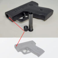 Имитатор дульного среза для аэрозольного пистолета Добрыня 5